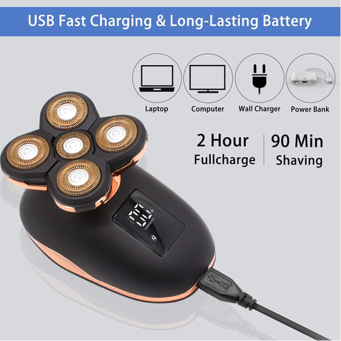 ست ماشین اصلاح موی سر و صورت و بدن روزیا پرو مدل HT986