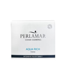 کرم مرطوب کننده صورت و گردن پرلامار مدل AQUA RICH مناسب برای پوست های معمولی و خشک حجم 50 میلی لیتر