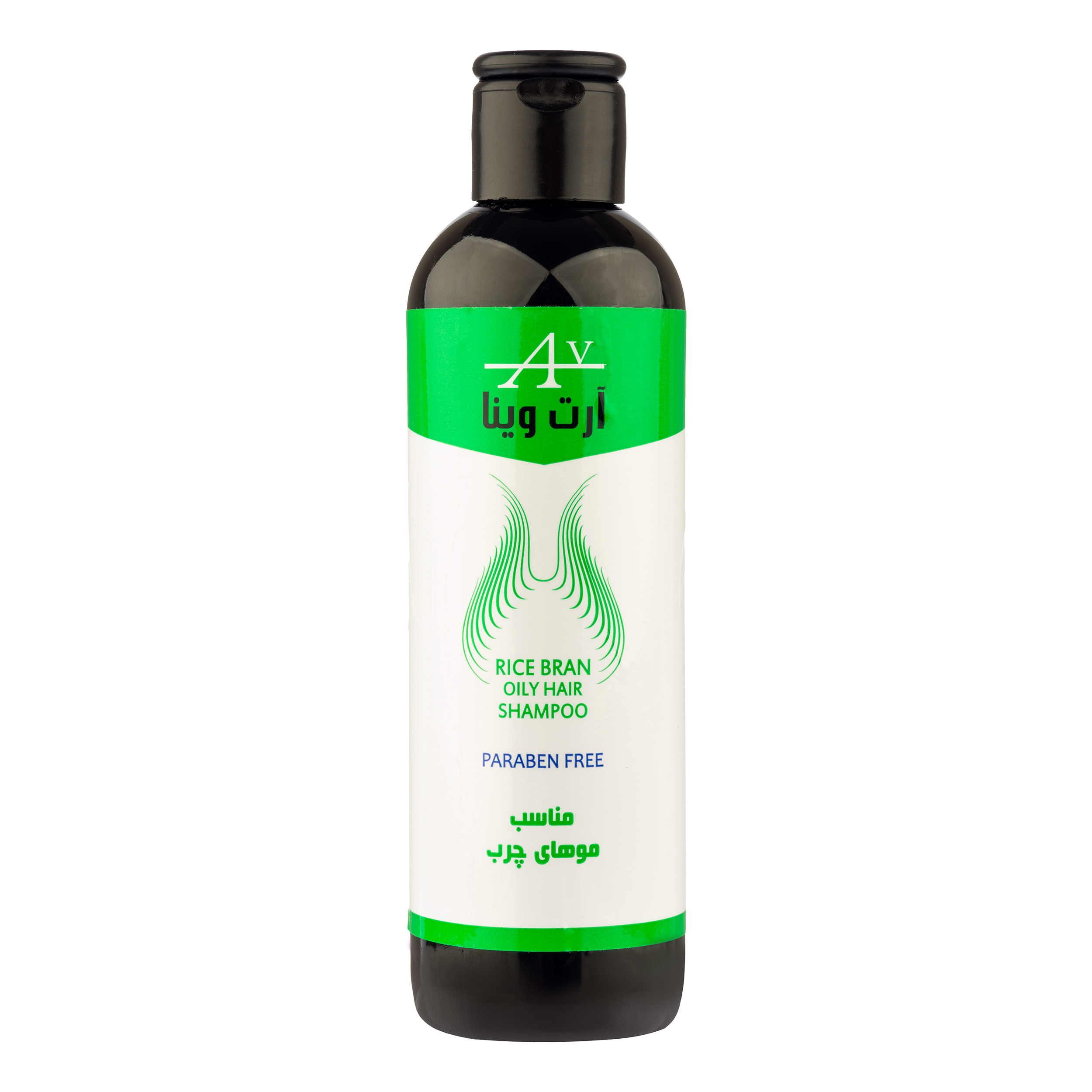 شامپو تقویت کننده و ترمیم کننده مو آرت وینا مدل سبوس مناسب پوست چرب حجم 250 میلی لیتر