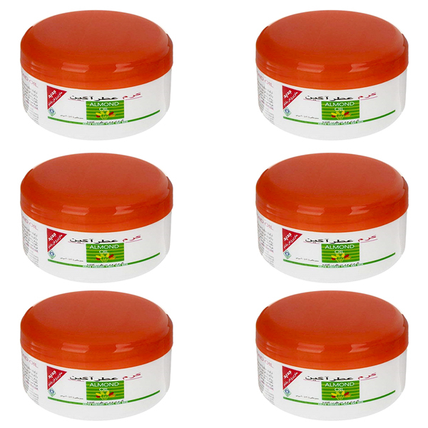کرم نرم کننده عطرآگین مدل بادام حجم  200 میلی لیتر مجموعه 6 عددی