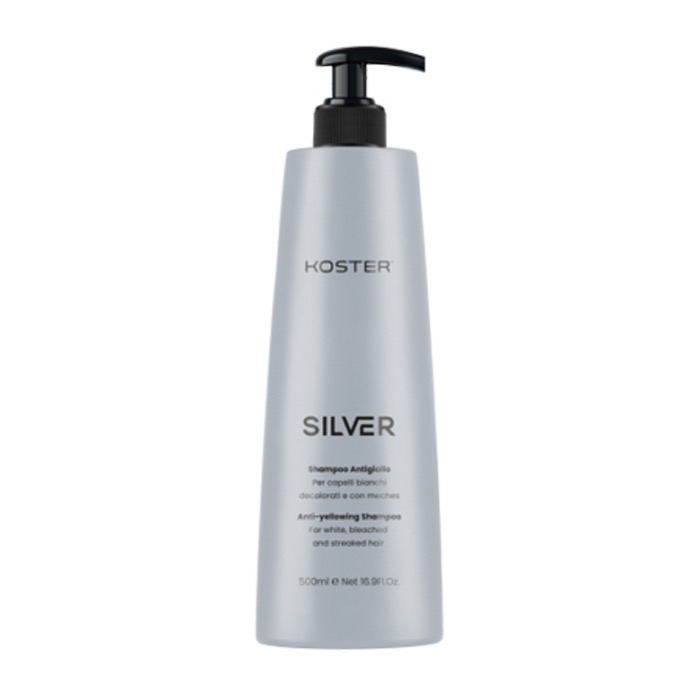 شامپو مو کاستر مدل SILVER مناسب برای انواع مو حجم 500 میلی لیتر