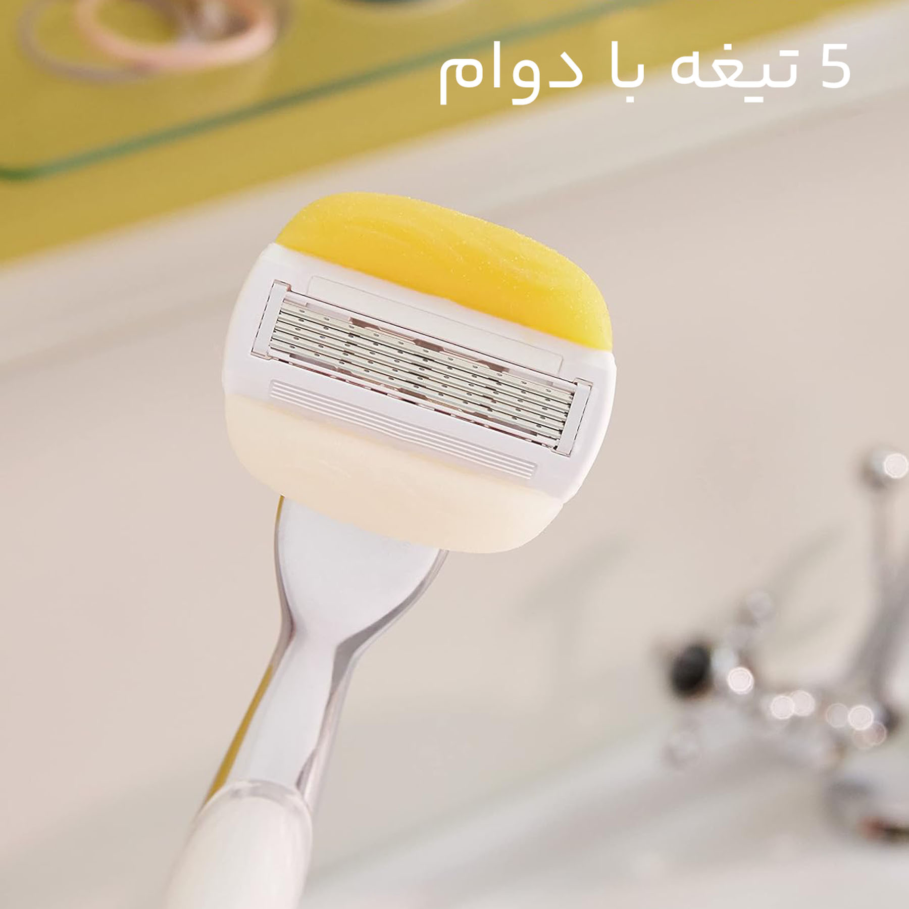 تیغ یدک ژیلت مدل  venus Olay Comfortglide بسته ‏4 عددی