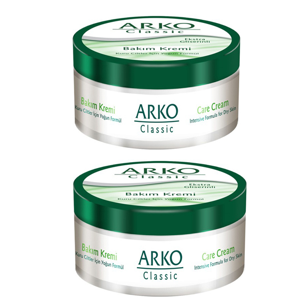 کرم مرطوب کننده و نرم کننده آرکو کلاسیک مدل Bakim حجم 250 میلی لیتر مجموعه دو عددی