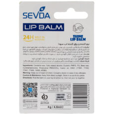 بالم لب کودک سودا مدل انبه و هلو مجموعه 12 عددی