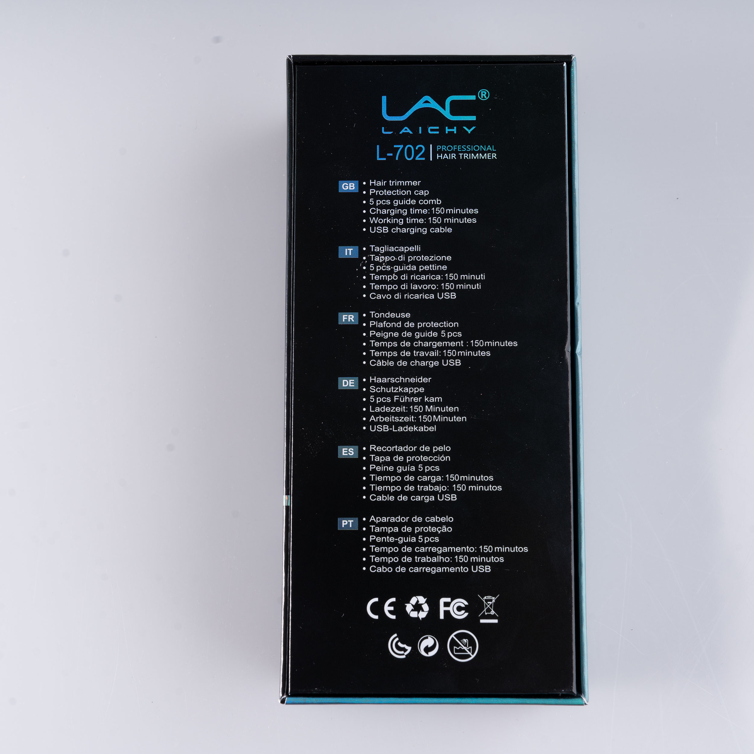 ماشین اصلاح موی سر و صورت شارژی لایچی مدل L-702