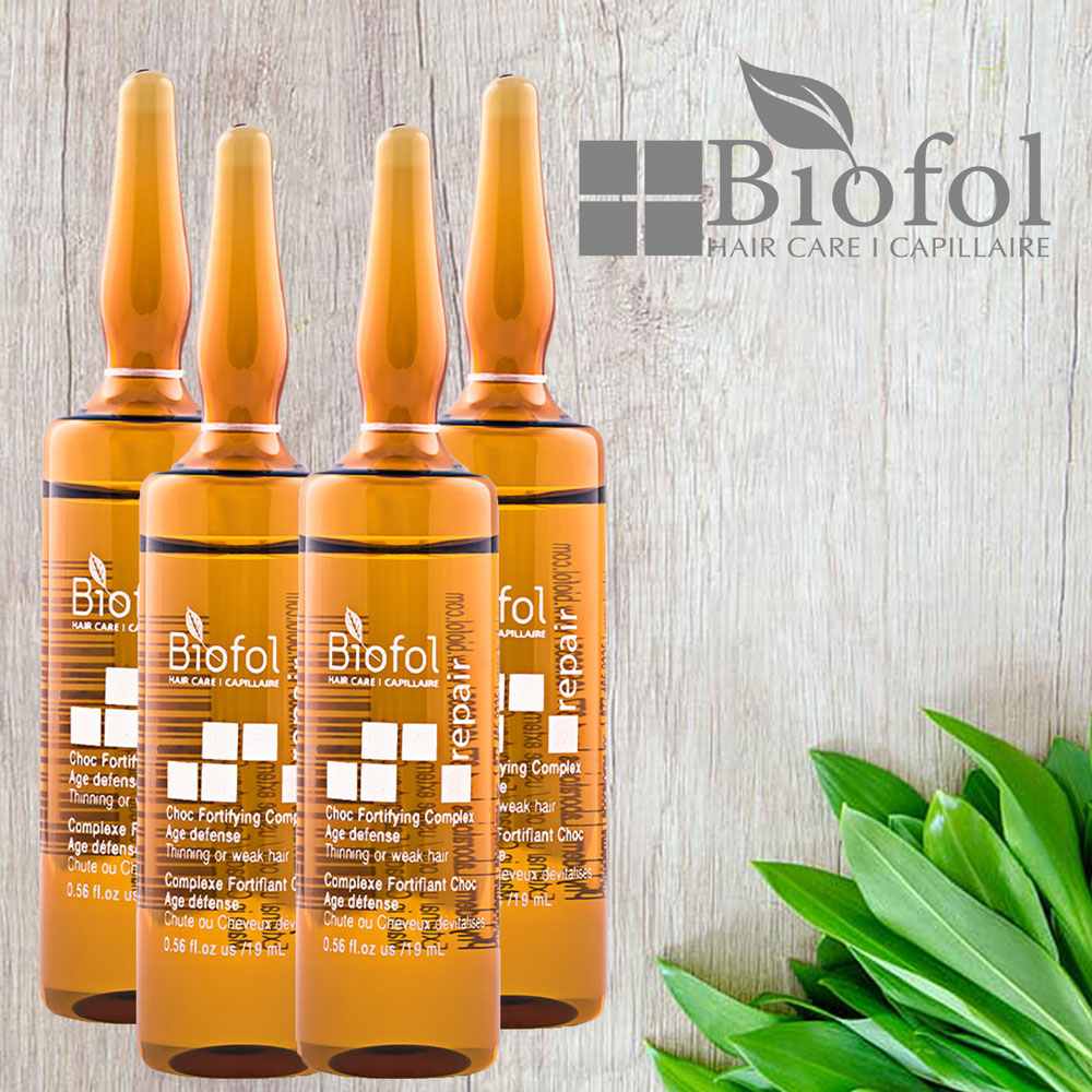 سرم مو بایوفول مدل ضد ریزش حجم 19 میلی لیتر بسته 4 عددی