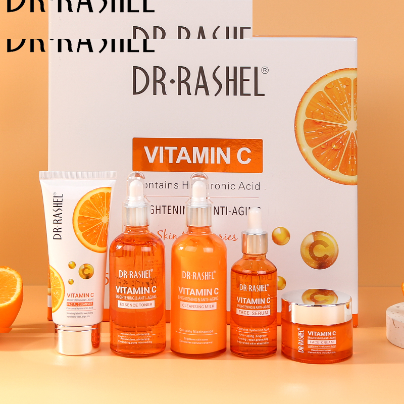 مجموعه مراقبت از پوست دکتر راشل مدل  ویتامین C بسته 5 عددی