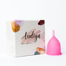 کاپ قاعدگی آندیا مدل Plus سایز متوسط مجموعه 2 عددی