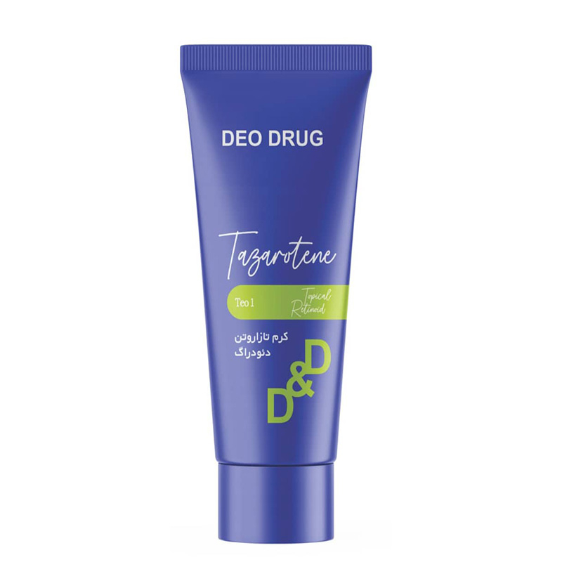 کرم ضد جوش دئو دراگ مدل حاوی تازاروتن مناسب برای انواع پوست حجم 50 میلی لیتر