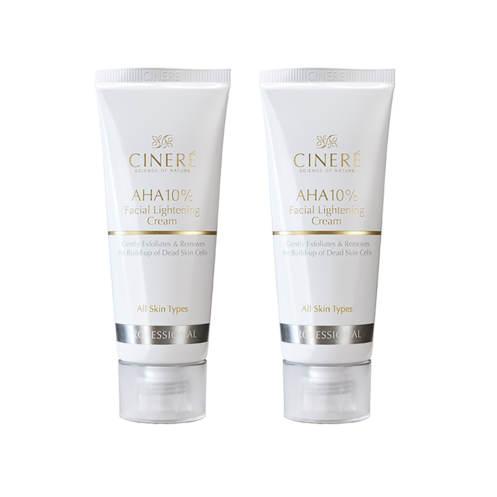 کرم لایه بردار پوست سینره مدل AHA حجم 40 میلی لیتر مجموعه دو عددی