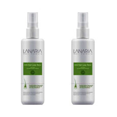 تونیک مو لاناریا مدل Anti Hair Loss حجم 120 میلی لیتر بسته 2 عددی