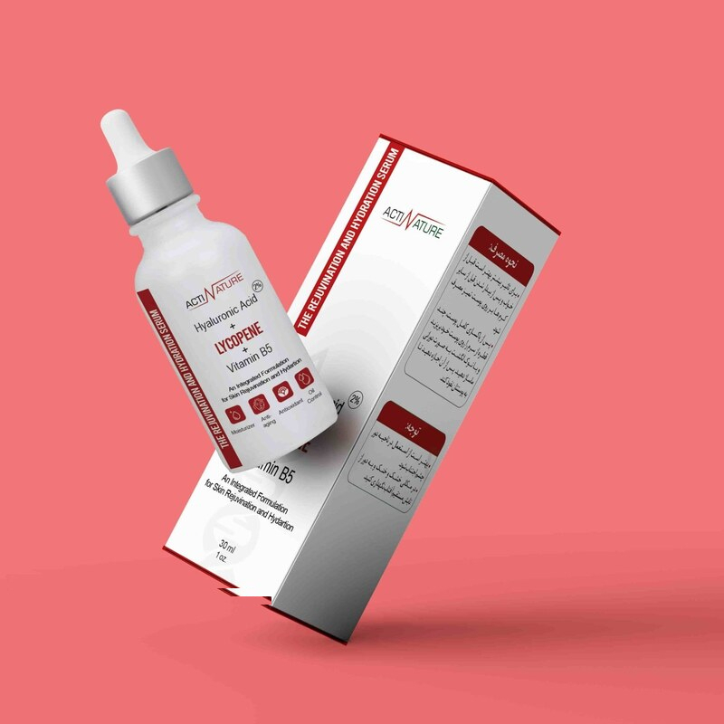 سرم پوست اکتی‌نیچر مدل هیالورونیک اسید حجم 30 میلی لیتر