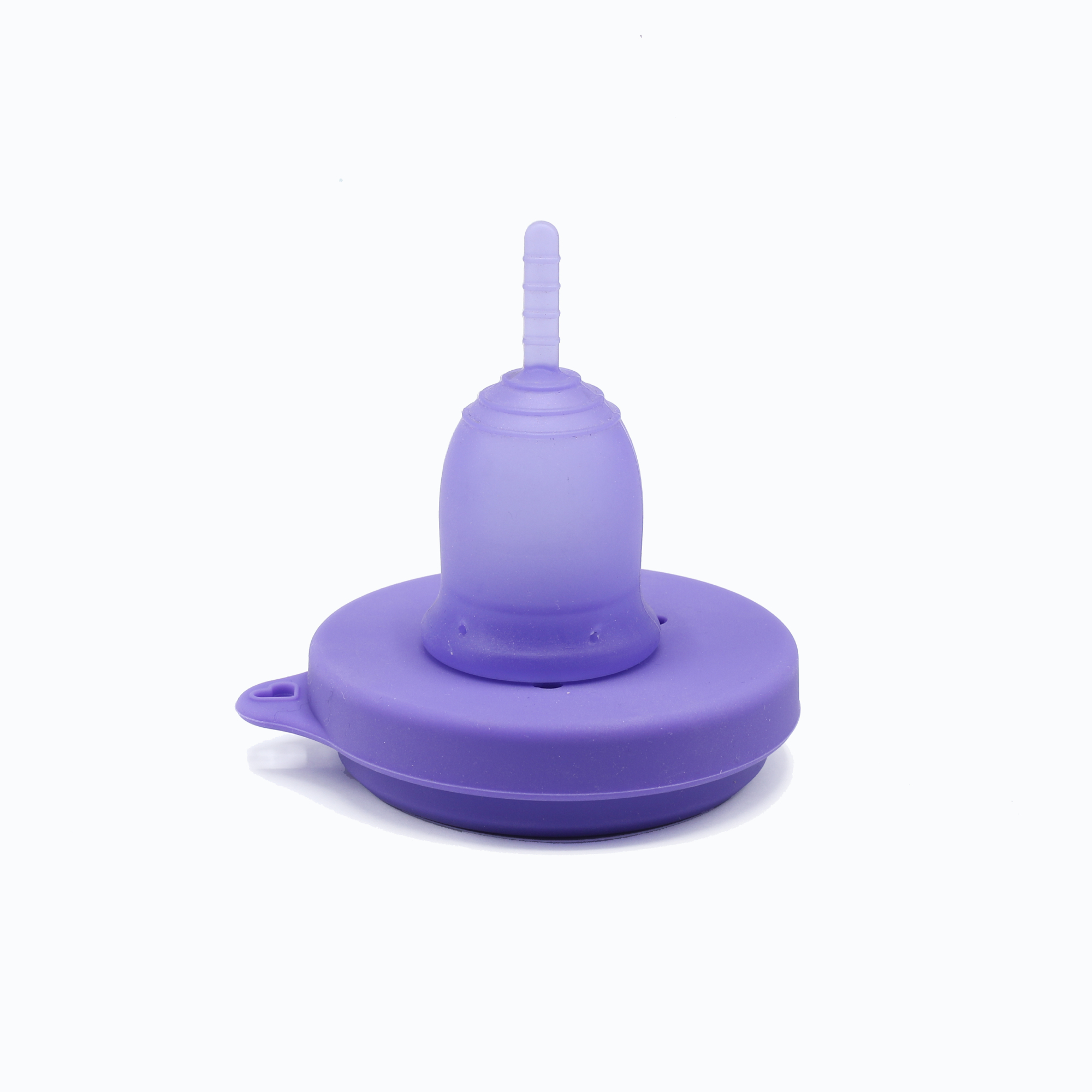 کاپ قاعدگی لیوا فارما سایز متوسط به همراه لیوان کاپ قاعدگی لیوا فارما مدل Mate02