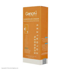 کرم ضد آفتاب ژنوبایوتیک مدل 01 حجم 50 میلی لیتر مجموعه 2 عددی