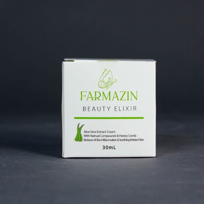 کرم مرطوب کننده دست و صورت فارمازین مدل آلوئه ورا مناسب برای پوست خشک حجم 30 میلی لیتر مجموعه دو عددی