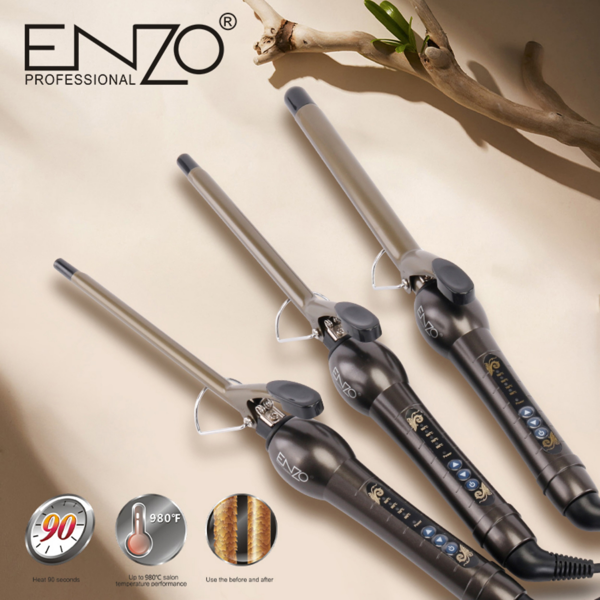 فر کننده مو انزو پروفیشینال مدل en-2225