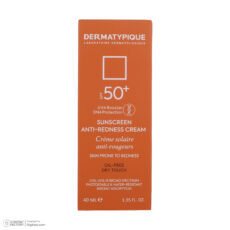 کرم ضد آفتاب بدون رنگ درماتیپیک SPF50 مدل Anti_redness ‌محافط UVB, UVA مناسب انواع پوست حجم 40 میلی‌لیتر