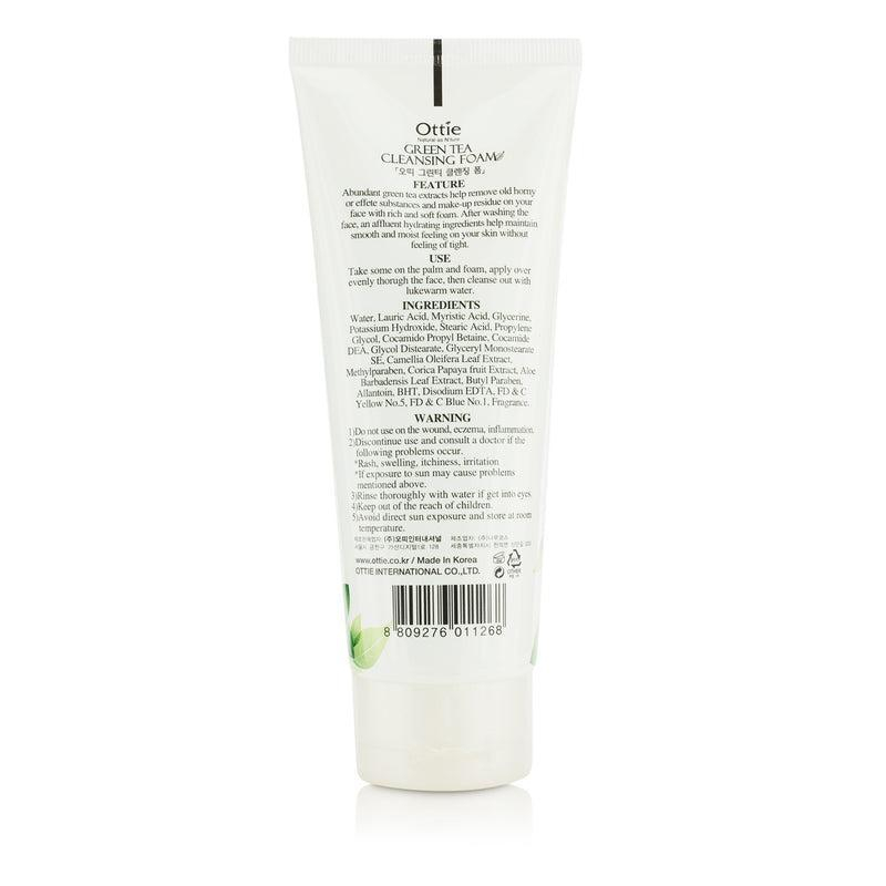 فوم شستشو صورت اوتی مدل Green Tea حجم 150 میلی لیتر