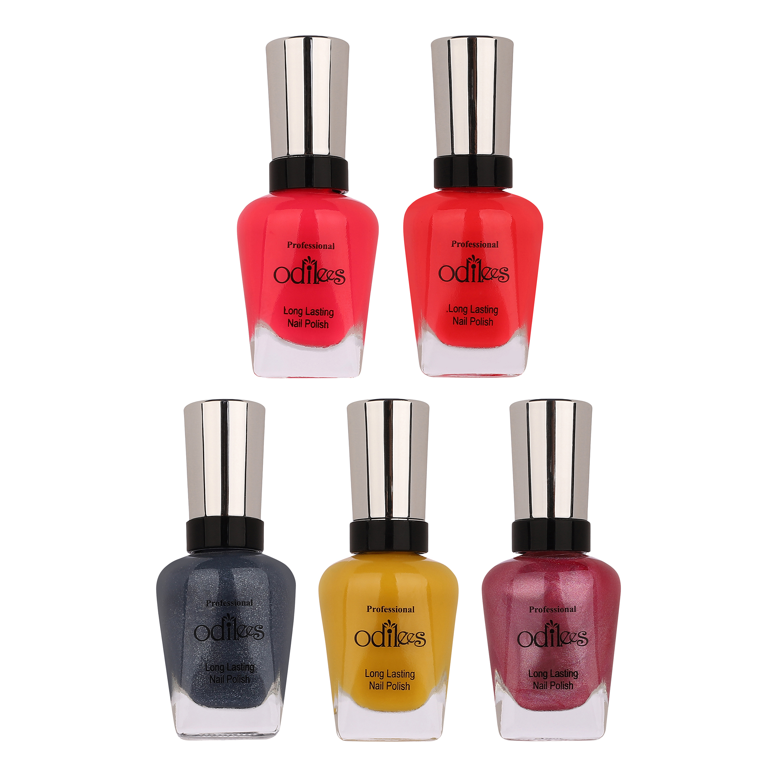 لاک ناخن ادیلیس مدل کلمون مجموعه 5 عددی