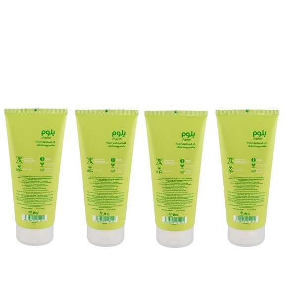 ژل شستشو صورت بلوم مدل آووکادو مناسب برای پوست خشک حجم 200 میلی لیتر بسته 4 عددی