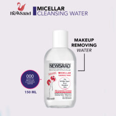 محلول پاک کننده آرایش صورت و چشم نیوساد مدل 06 مناسب انواع پوست حجم 150 میلی لیتر بسته شش عددی