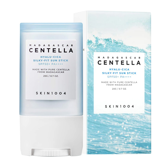 کرم ضد آفتاب بدون رنگ اسکین 1004 SPF 50 مدل هیالو سیکا ‌مناسب انواع پوست حجم 20 میلی‌لیتر