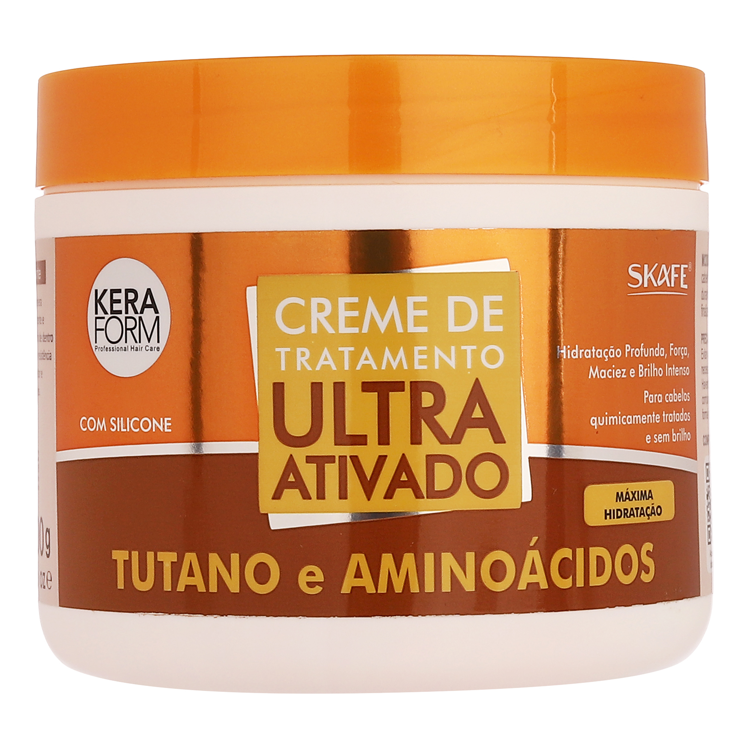 ماسک ترمیم کننده مو اسکیف مدل آدامسی مناسب برای موهای آسیب دیده و رنگ شده وزن 500 گرم