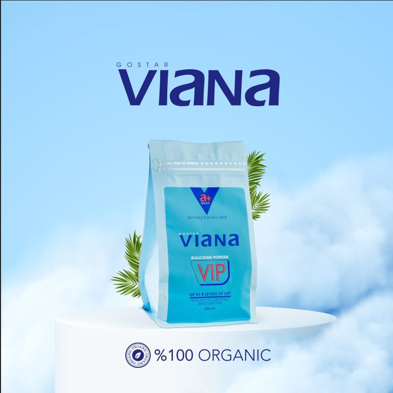 پودر دکلره ویانا مدل VIP وزن 500 گرم