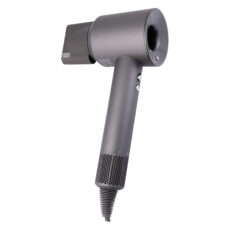 سشوار حرفه‌ای فیکورس مدل سوپرسونیک، موتور AC با توان مصرفی 1600 وات، دارای قابلیت باد سرد، قابلیت تعویض سری، دارای سیم گردان، با حالت صاف‌کننده و حجم‌دهنده، وزن 1200 گرم، تنظیم حرارت 3 حالته و کنترل سرعت 3 حالته، به همراه دیسپانسر و 5 عدد سری متمرکزکننده