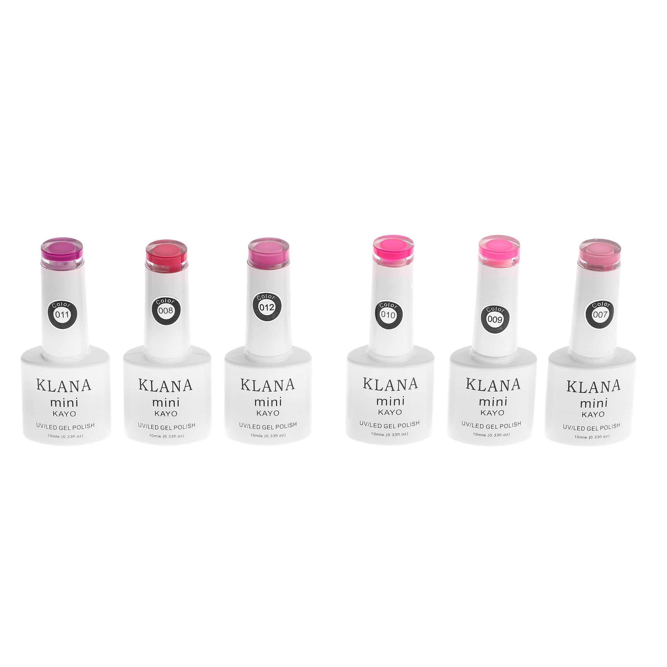 لاک ژل براق ناخن کلانا مدل گل رز