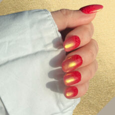 ناخن مصنوعی دست میراکل آرت مدل گرد کد R2400108 بسته 24 عددی