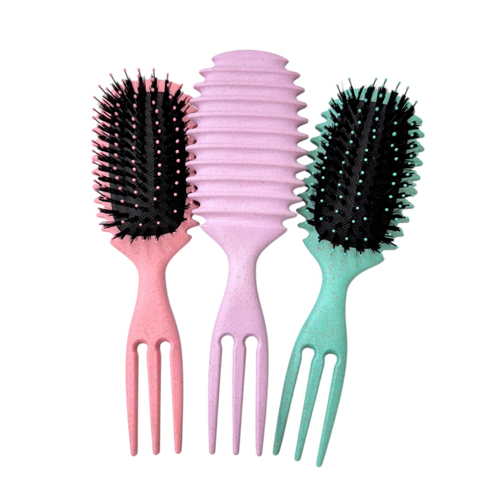 برس مو مدل باونس کرل پیک دار پشت شیاردار