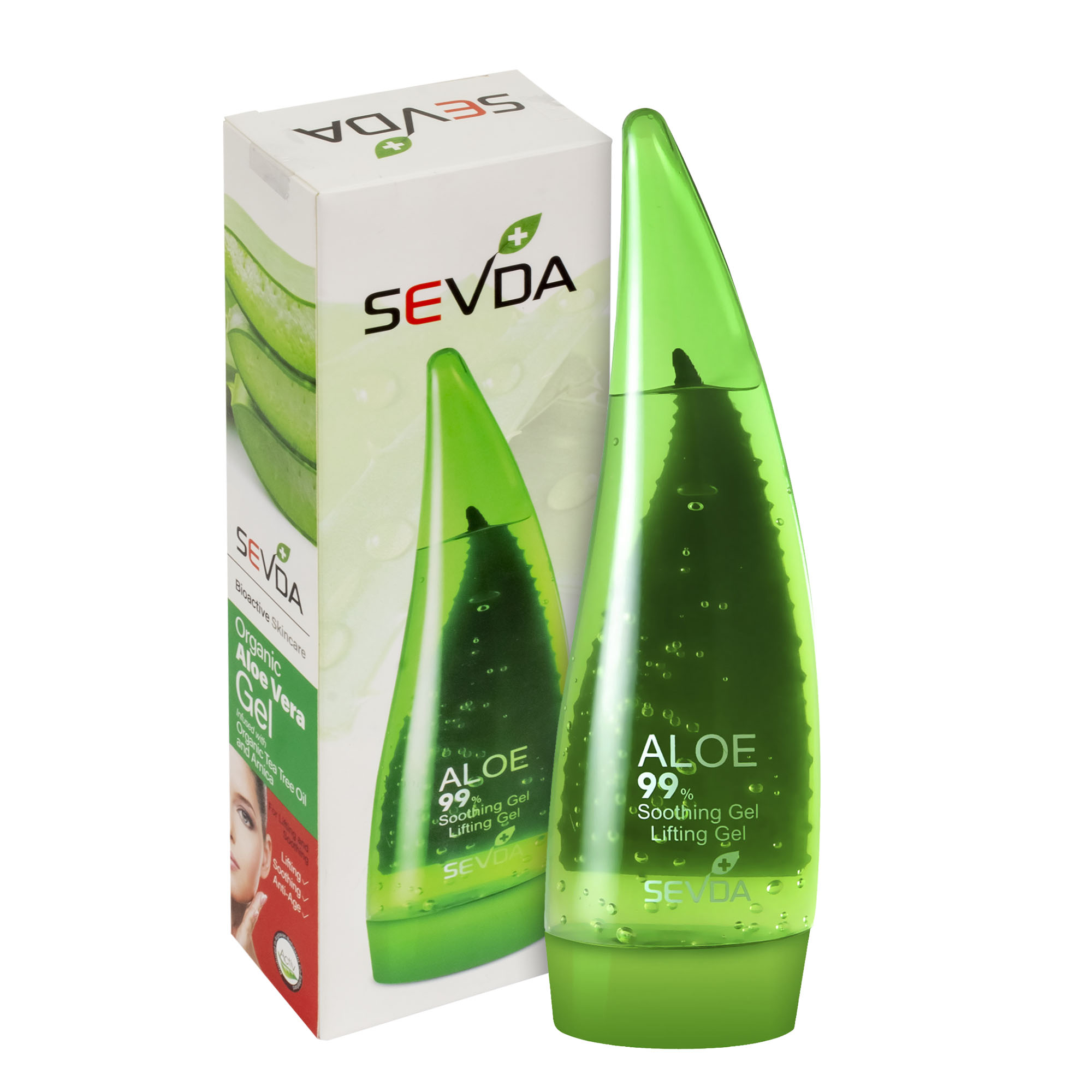 ژل ضد چروک سودا مدل لیفتینگ آلوئه ورا حجم 250 میلی لیتر مجموعه 4 عددی