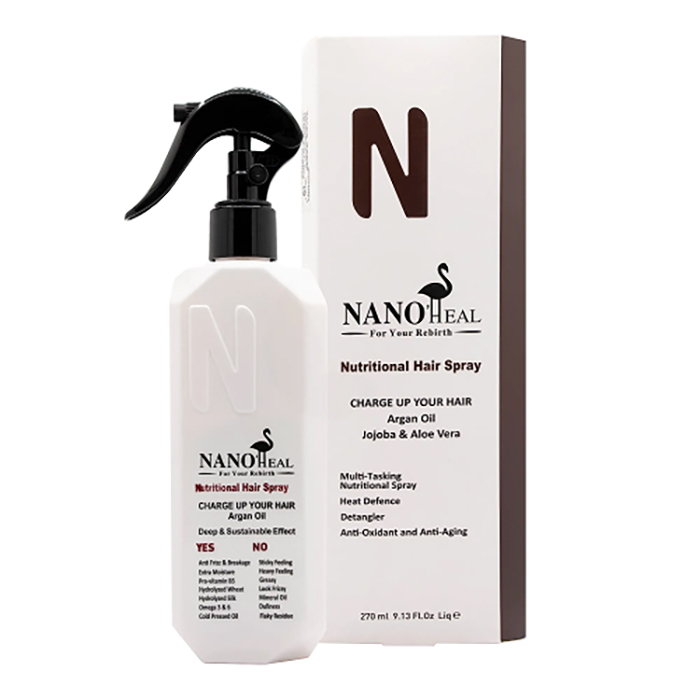 اسپری مو نانو هیل مدل گره بازکن حجم 270 میلی لیتر