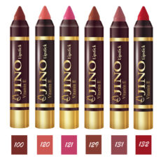 رژ لب مدادی ژینو مدل JIS1 مجموعه 6 عددی