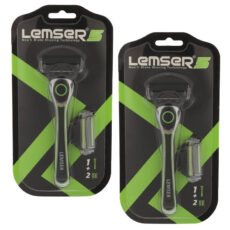 خود تراش لمسر مدل 021 مجموعه 2 عددی به همراه تیغ یدک