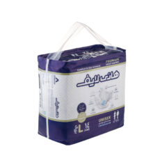 پوشینه بزرگسال هانی لایف مدل 004 سایز بزرگ چهار بسته 14 عددی