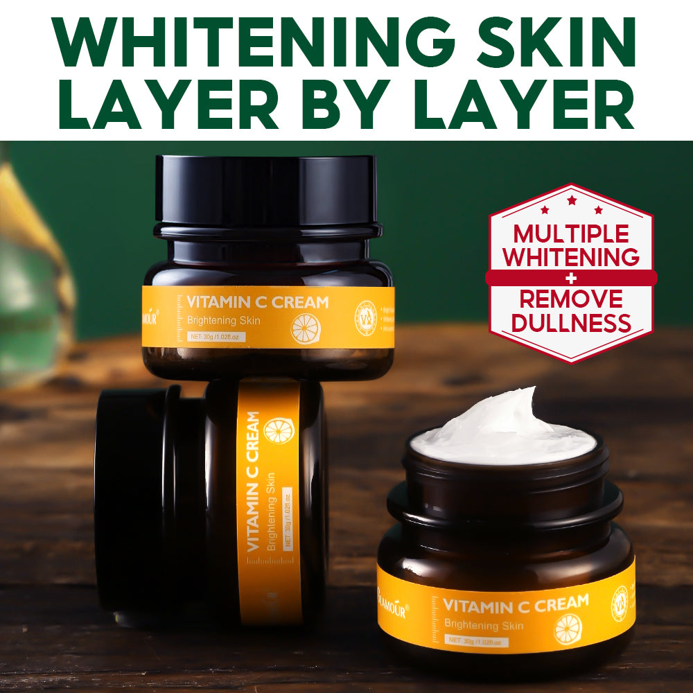 کرم روشن کننده صورت ویبرانت گلمور مدل ویتامین سی مناسب برای انواع پوست حجم 30 میلی لیتر