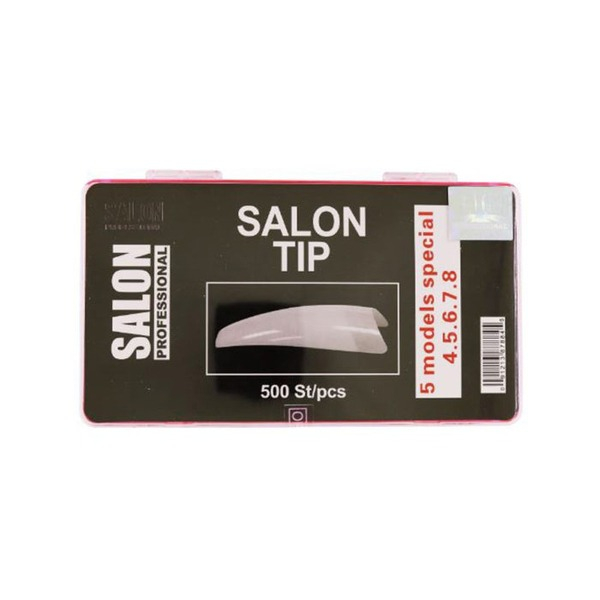تیپ کاشت ناخن سالن کد 45 بسته 500 عددی