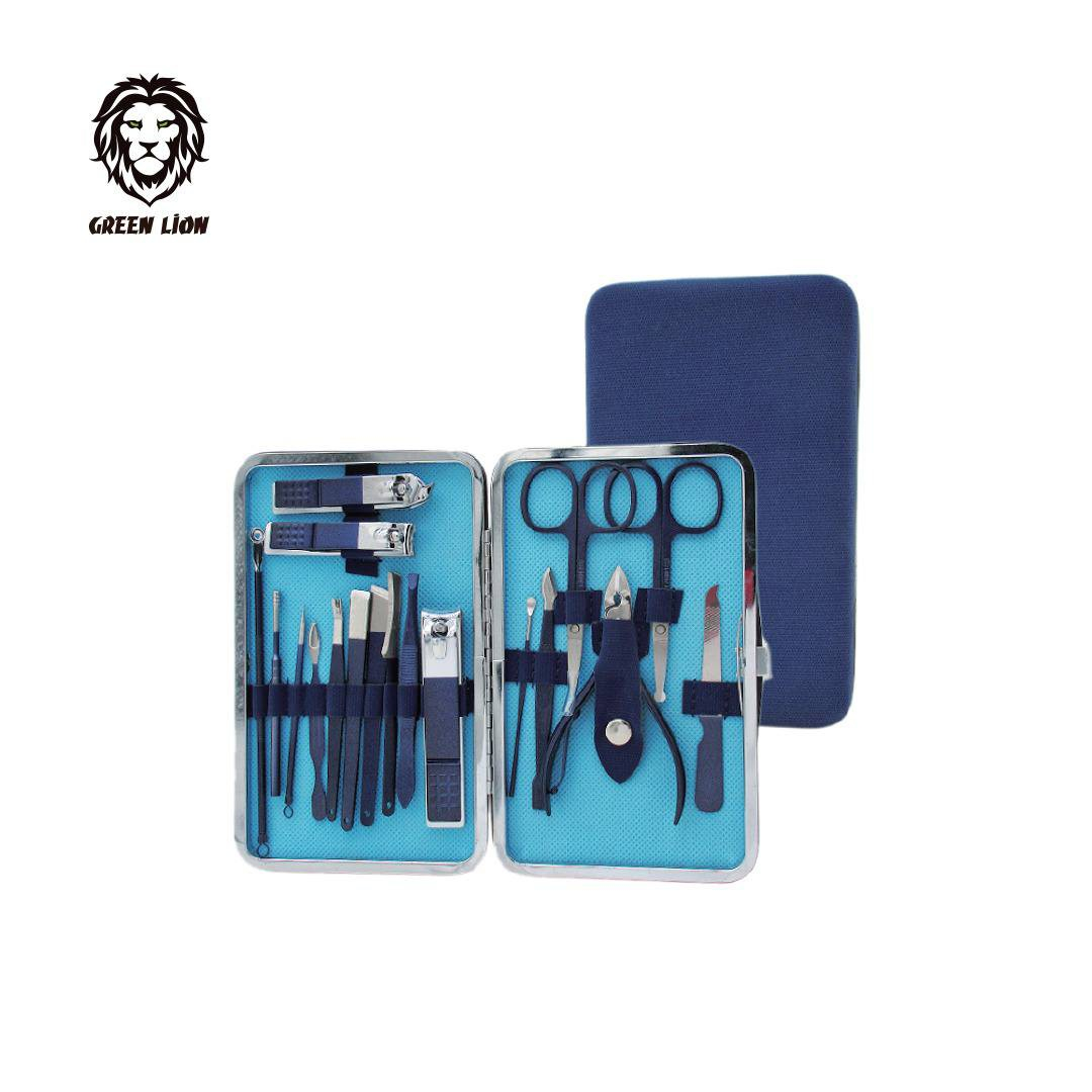 ست مانیکور و پدیکور گرین لاین مدل GNMTRVL18 مجموعه 18 عددی
