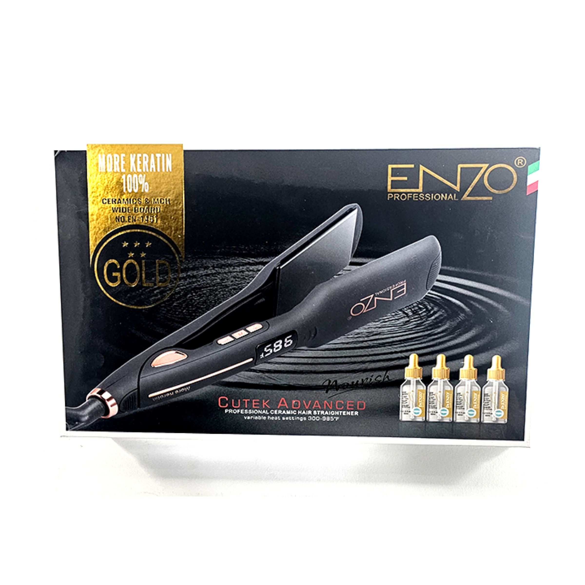 اتو و حالت دهنده ی مو انزو پروفیشینال مدل en-1451