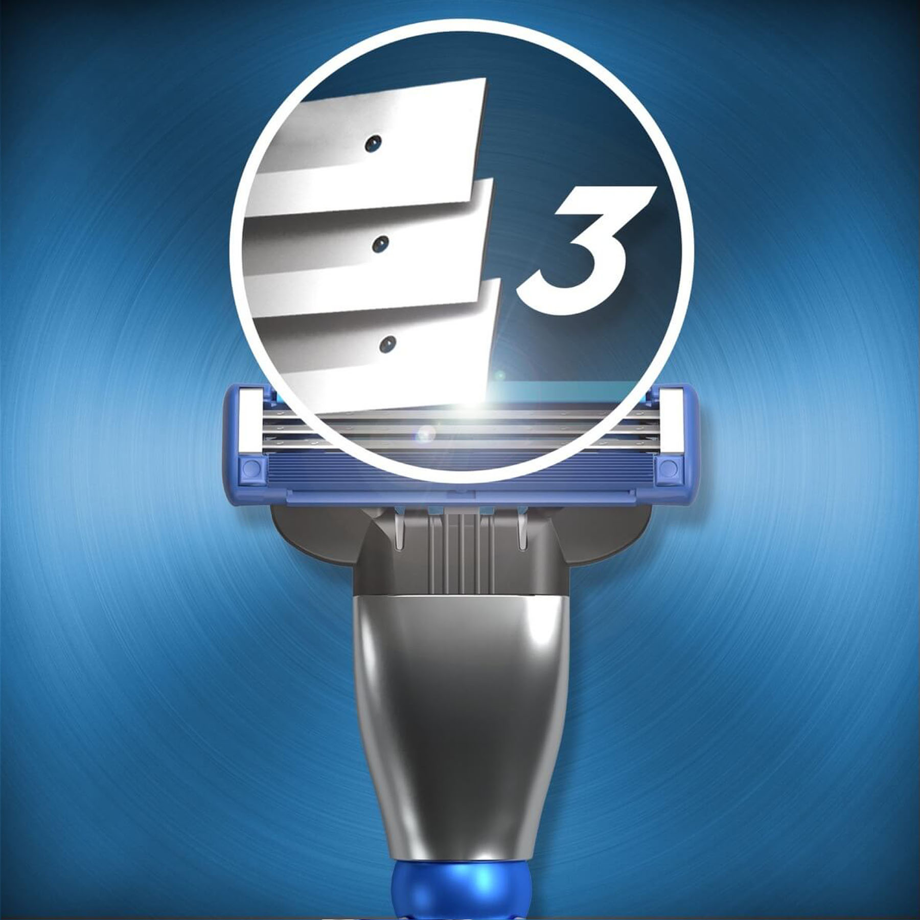 تیغ یدک ژیلت مدل Mach 3 Turbo بسته 4 عددی