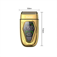 ماشین اصلاح موی صورت و بدن شارژی کیمی کد KM-T360