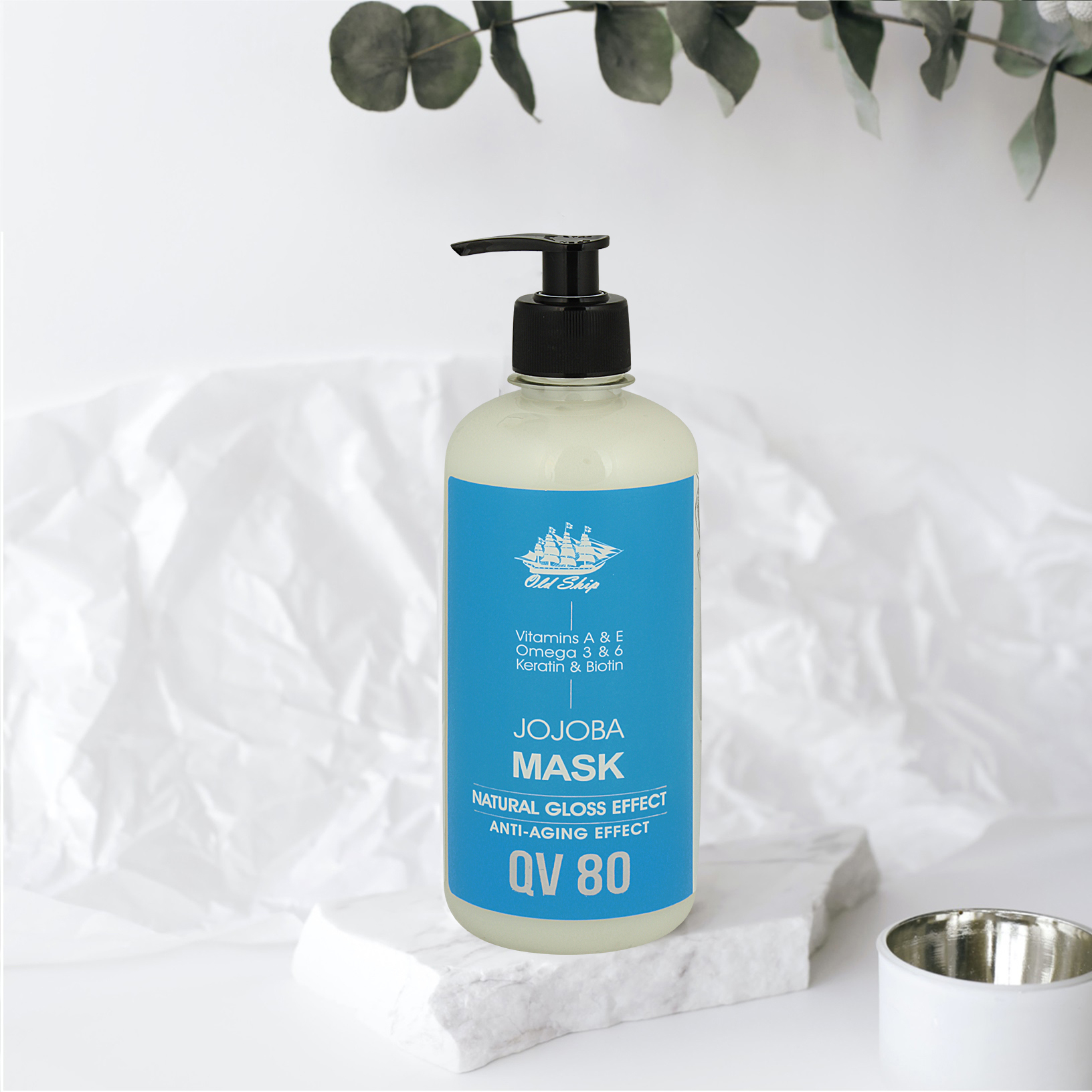 ماسک مو اولدشیپ مدل جوجوبا حجم 500 میلی لیتر