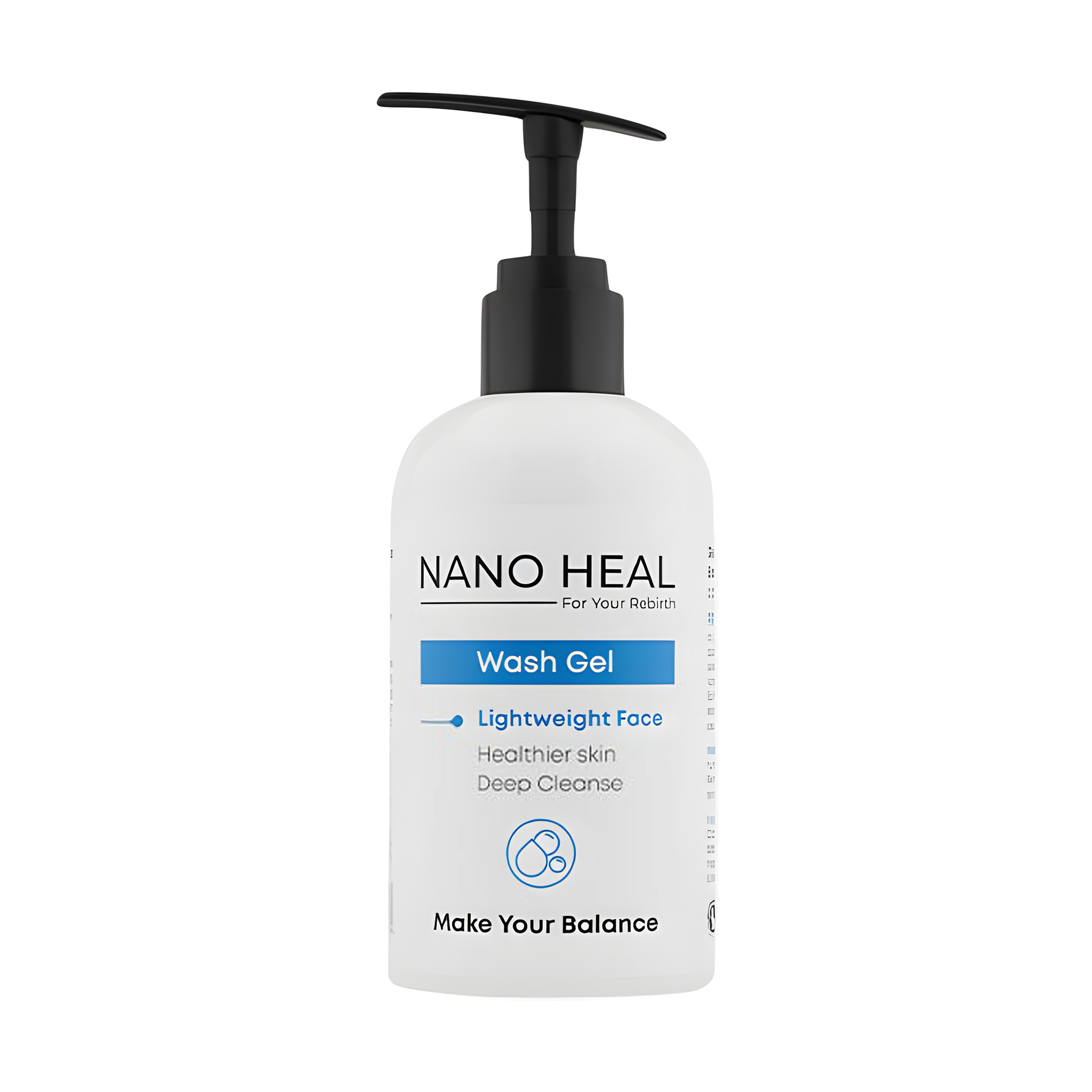 ژل شستشو صورت نانوهیل مدل درخت چاي مناسب انواع پوست حجم 300 میلی لیتر