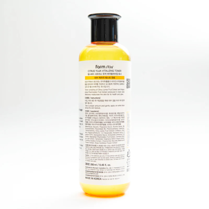 تونر فارم استی مدل Citrus Yuja حجم 280 میلی لیتر