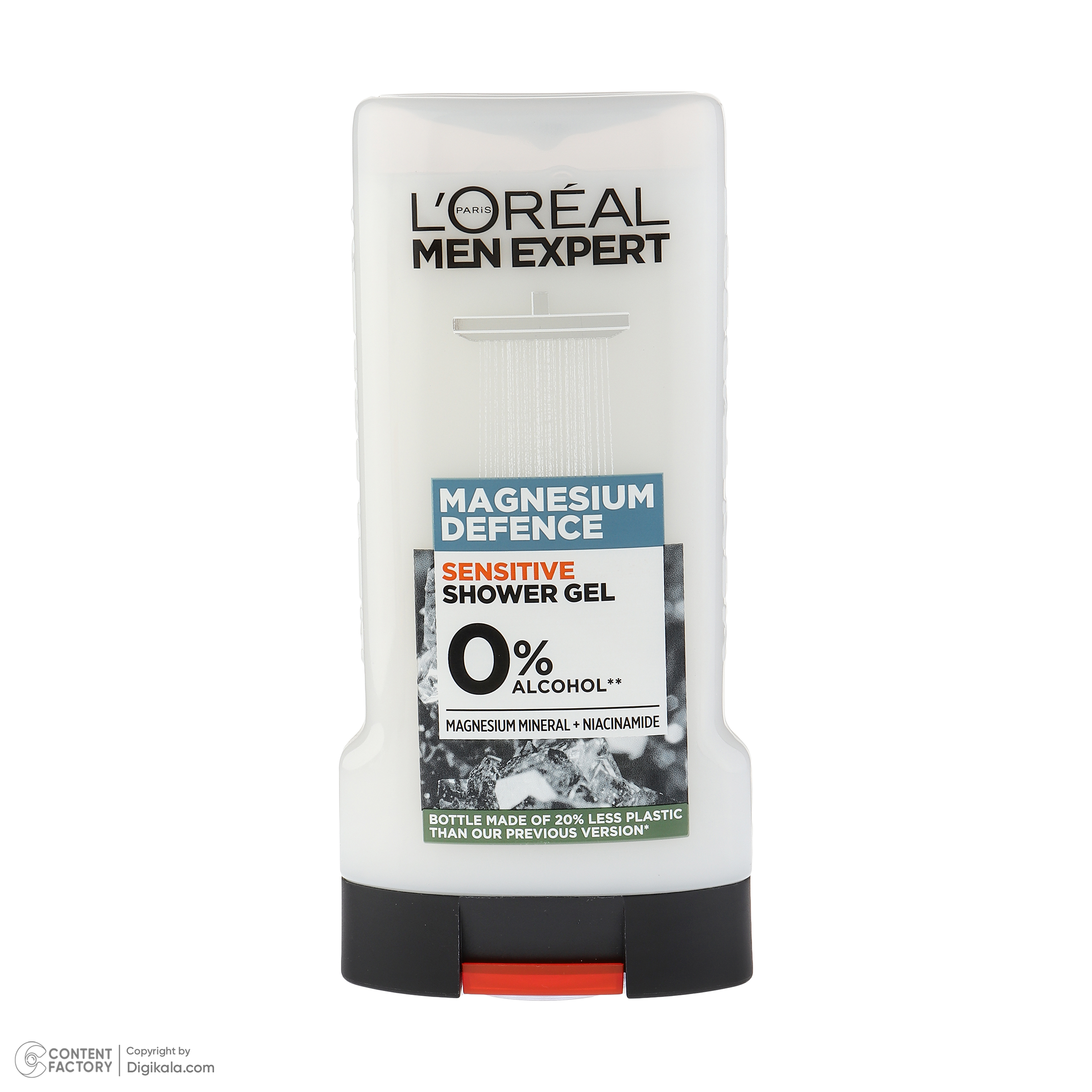 شامپو سر و بدن لورآل مدل Magnesiun Defence مناسب برای انواع پوست حجم 300 میلی لیتر