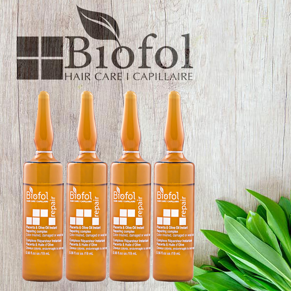 سرم مو بایوفول مدل ترمیم کننده حجم 19 میلی لیتر بسته 4 عددی