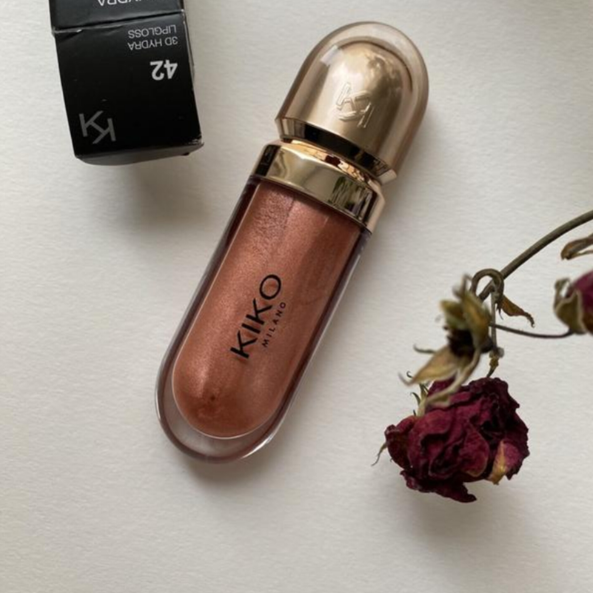 رژ لب مایع کیکو میلانو مدل 3D Hydra Limited Edition شماره 42