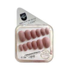 ناخن مصنوعی دست میراکل آرت مدل گرد کد R2400111  بسته 24 عددی